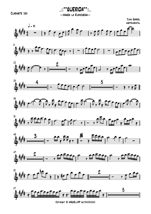 La imagen puede contener una previsualizacion de una partitura